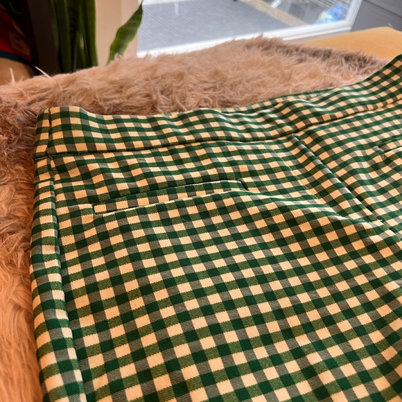💚60’s style high waisted crop plaid pants💚 - Picture 4 of 8